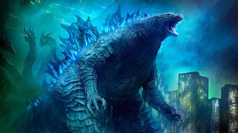 2048x1152 Godzilla King Of The Monsters Movie 4k Art Wallpaper