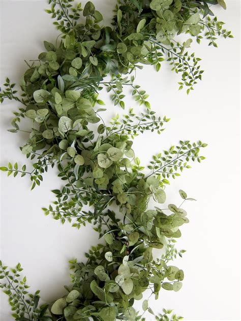 Just Eucalyptus Greenery Garland Diy Wedding Greenery Greenery