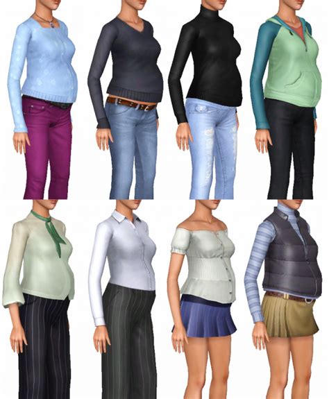 Base Game Maternity Enabled Defaults By Oneeuromutt Моды хаки для