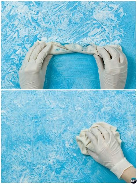 Diy Rag Rolling Wall Painting Instruction Diy Wall Painting Ideas