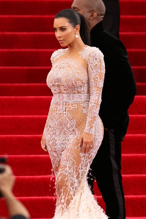 Kim Kardashian Style Kims Top Red Carpet Outfits