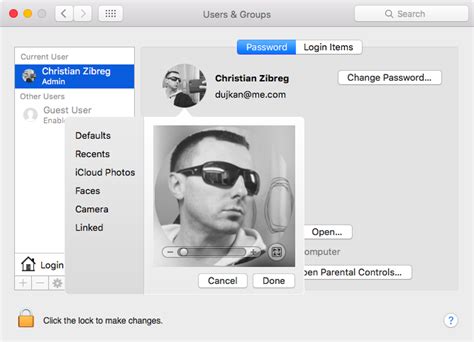 How To Customize Profile Pictures For User Accounts On Your Mac