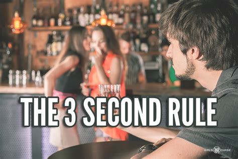 tactics tuesdays the 3 second rule approach her in 3 seconds girls chase