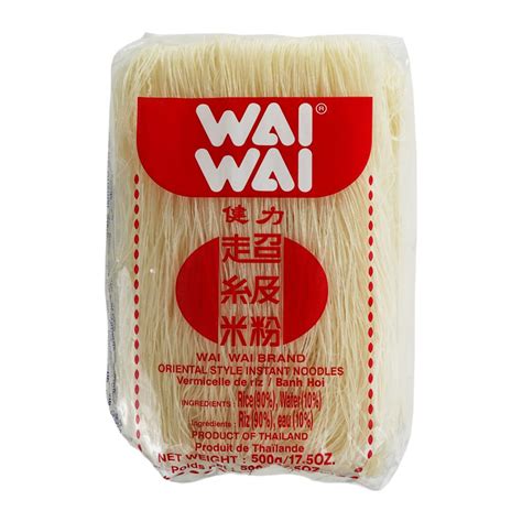 Wai Wai Rice Vermicelli Noodle 17 5 Oz 24 Count Vifon International Inc