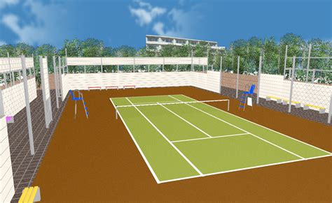 Are there rules to waiting? MMD Tennis court by amiamy111 on DeviantArt