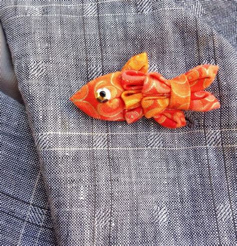 Goldfish Lapel Pins Mens Lapel Pin Orange Boutonniere Etsy México