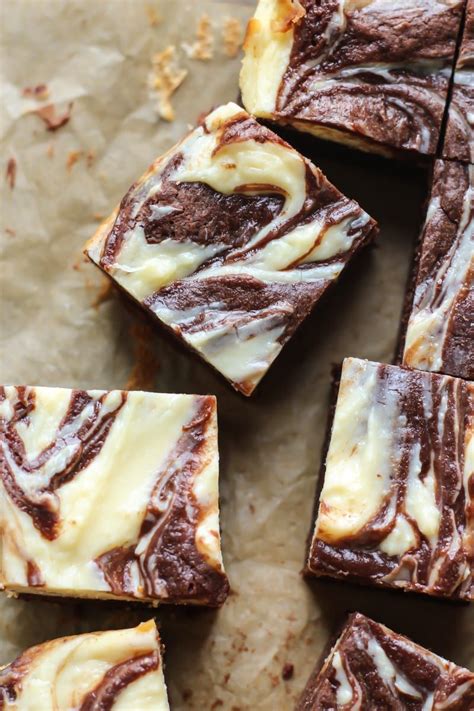 The Best Fudgy Swirled Cream Cheese Brownies Fit Mitten Kitchen Fudgy
