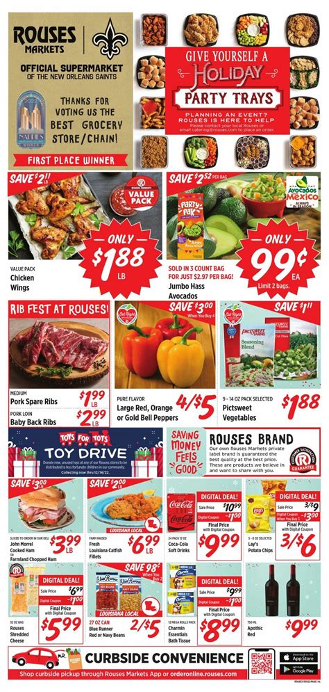 Rouses Ad Circular - 11/30 - 12/07/2022 | Rabato