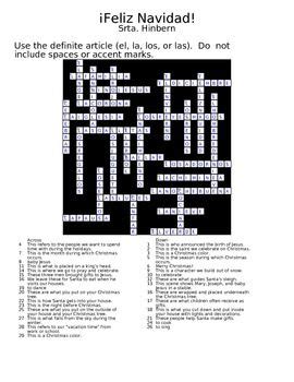 Dentist 12 plasters 13 turn on your phone 14 a runny nose 15 fi nish a. "Navidad" (Christmas) Crossword Answer Key | Christmas crossword, Navidad, Crossword