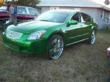 Pictures of Nissan Maxima On 24 Inch Rims