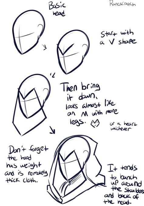 How To Draw Hoods Visit The Website For More Examples Credit To