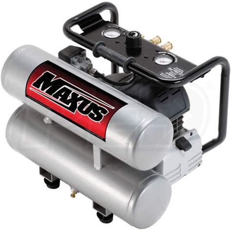 Maxus Ex8016 4 Gallon Aluminum Twin Stack Air Compressor