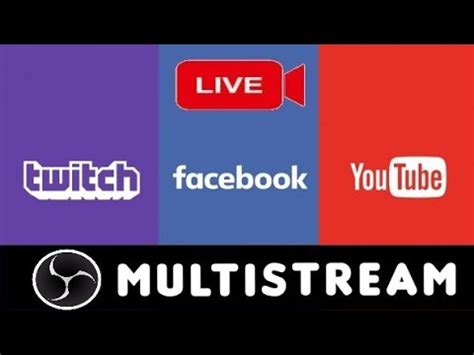 Como Fazer Live No Youtube Twitch Facebook Ao Mesmo Tempo Youtube