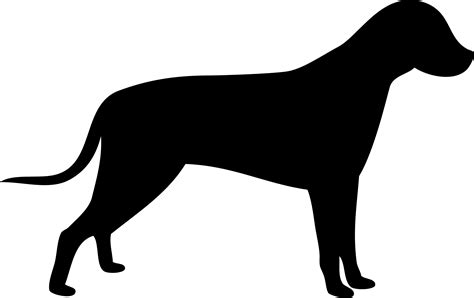 Dog Silhouette Svg At Getdrawings Free Download