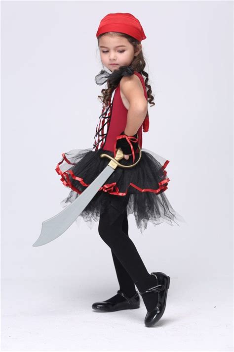 Cx Trendy Little Girls Cute Pirate Girl Costume Set Halloween Concepts