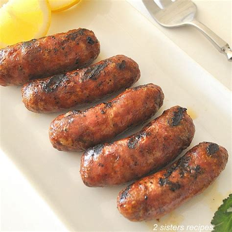 Sausage Links Grilled Perfectly 2 Sisters Recipes By Anna And Liz