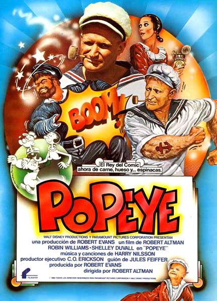 Popeye Live Action Film Popeye The Sailorpedia Fandom Powered By