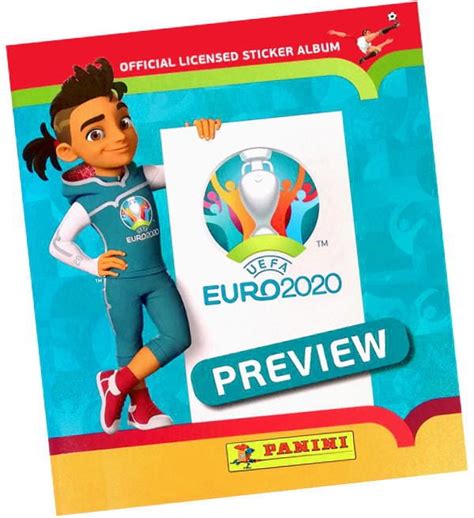 2020 panini euro cup soccer preview stickers starter pack (album +50 stickers). Panini EURO 2020 Preview Sticker - Album + Display mit 120 Tüten, Stickerpoint
