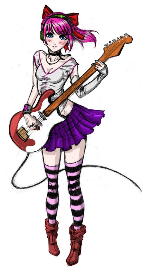 Guitar Anime Girl Msyugioh123 Photo 34671733 Fanpop