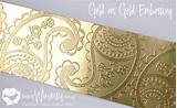 Gold Embossing Foil Photos