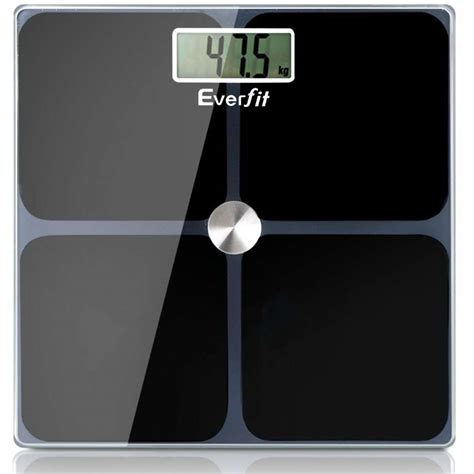 Everfit Digital Bathroom Scale Body Fat Scales Lcd Weighing Workout
