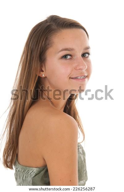 Studio Portrait Teen Girl Long Hair Stock Photo 226256287 Shutterstock