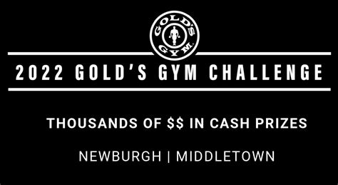 Golds Gym Challenge