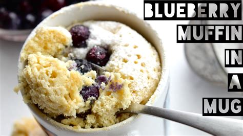 Healthy Blueberry Muffin In A Mug Recipe How To Make A Protein