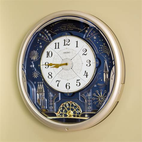 Seiko Amazing Melodies In Motion Wall Clock 166 In Wide