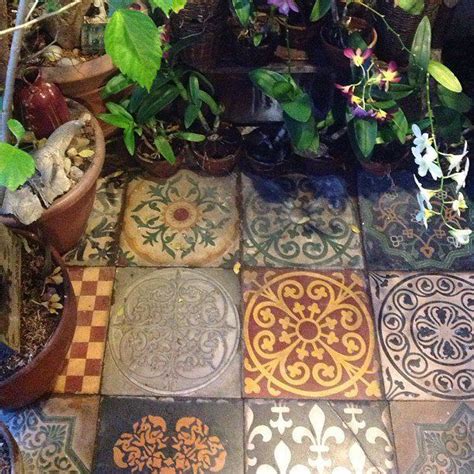 Mismatched Malaga Tiles In The Balcony Garden Apartment Of Noel Orosa