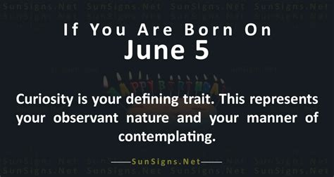 June 5 Zodiac Is Gemini Birthdays And Horoscope Sunsignsnet