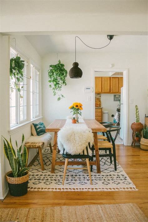 Today i will be bringing you along as i decorate and style our. 58 Original Boho Chic Dining Room Designs - DigsDigs