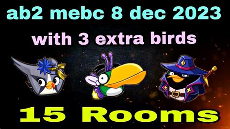 Angry Birds 2 Mighty Eagle Bootcamp Mebc 8 Dec 2023 With 3 Extra Birds