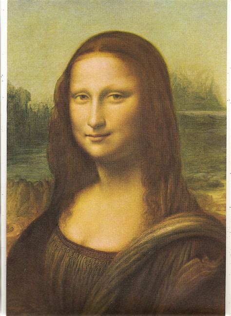 Old S Mona Lisa Art Print Etsy