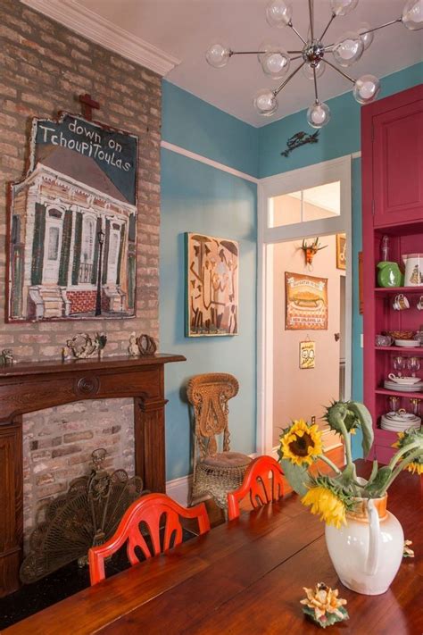 This home tour features a home designed by the logan killen interiors team. A Vibrant, Colorful, Art-Filled New Orleans Home | House ...