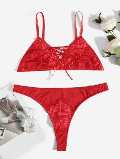 Curve Plus Size Bra And Panty Sets Trendy Intimates Shein Usa
