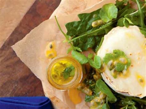 goat s cheese salad with passion fruit and coriander dressing supervalu