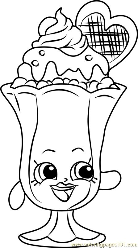 Coloring pages printable word coloring pages childrens colouring. Suzie Sundae Shopkins Coloring Page - Free Shopkins ...