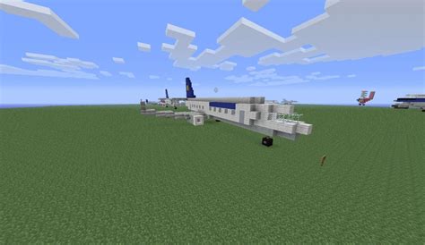 Boeing 737 Minecraft Map