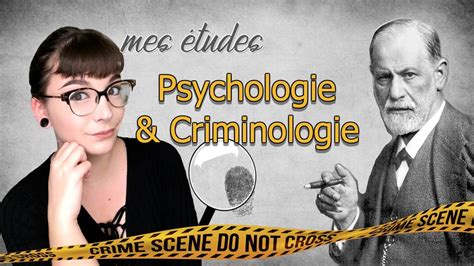 Mes études De Psychologie And Criminologie Youtube