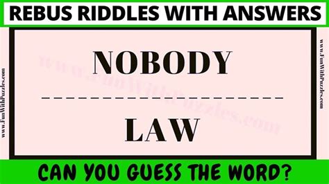 Guess The Word Rebus Riddles In 2020 Word Brain Teasers Guess