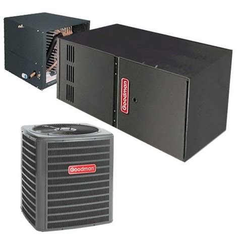 3 Ton Goodman 145 Seer Ducted Ac With Horizontal Cased Coil And 80