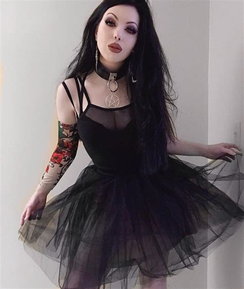 Pin By Lilith Vamp Vixen Lovelust On Kristiana One And Only Model Summer Goth Outfits