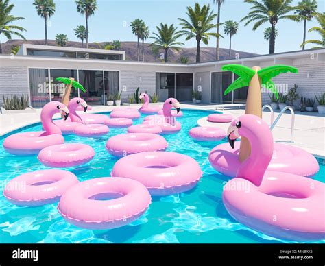 Pool Floats Group Hi Res Stock Photography And Images Alamy