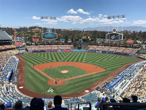 Dodger Stadium Section 2rs Home Of Los Angeles Dodgers