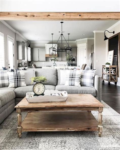 Amazing Farmhouse Living Room Decor And Design Ideas