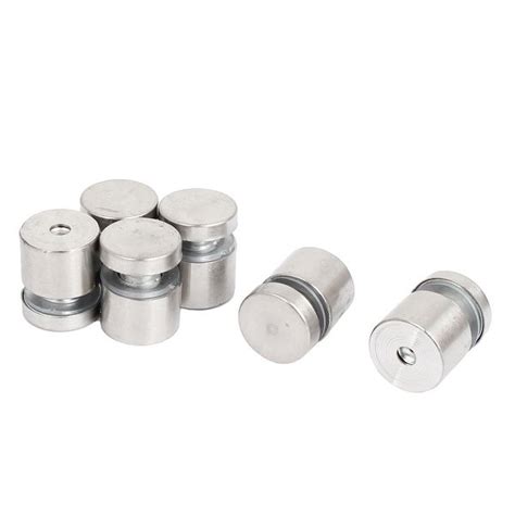 Shop 6pcs Stainless Steel Advertising Nail Glass Standoff Hardware 19mm