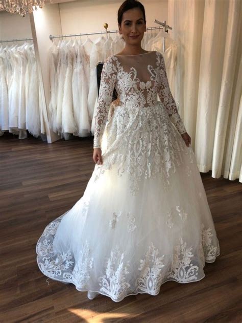 Long Sleeve Lace Bridal Gown Darius Dresses Wedding Gowns Lace Wedding Dress Long Sleeve