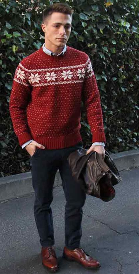 22 Trendy And Stylish Outfits A Man Must Have For Christmas Mens Christmas Party Outfit Party