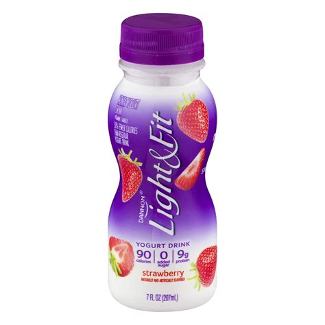 Dannon Light And Fit Nonfat Yogurt Drink Strawberry